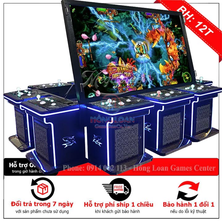 Máy Bắn Cá 10 Người 86inch - (Model A 05)