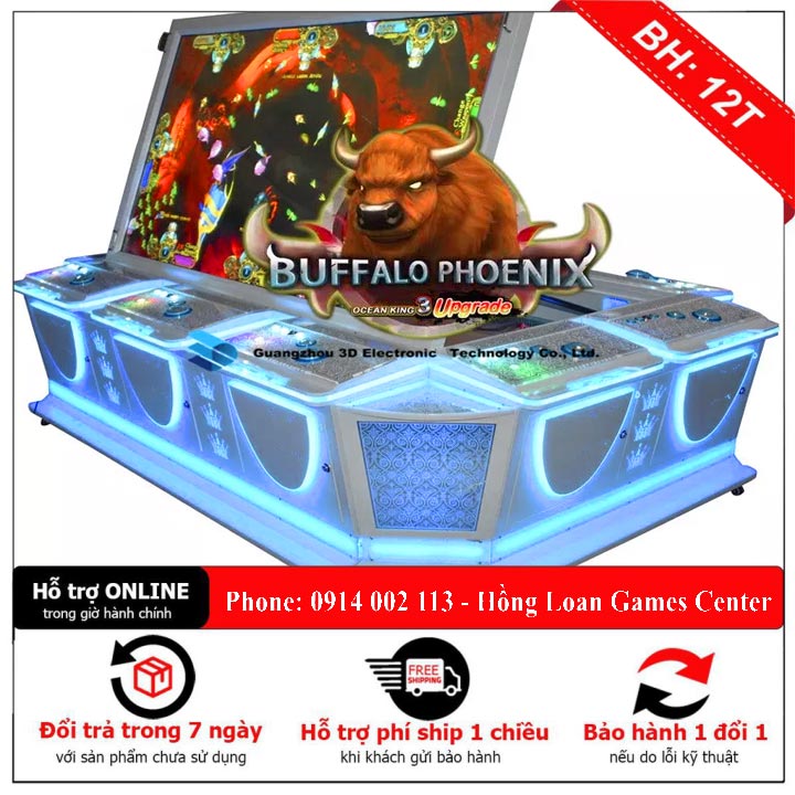 Máy Bắn Cá 10 Người I 86inch 10 Players Fish Hunter 