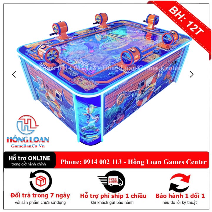 Máy quay cá 6 người chơi nhập khẩu (C-02)