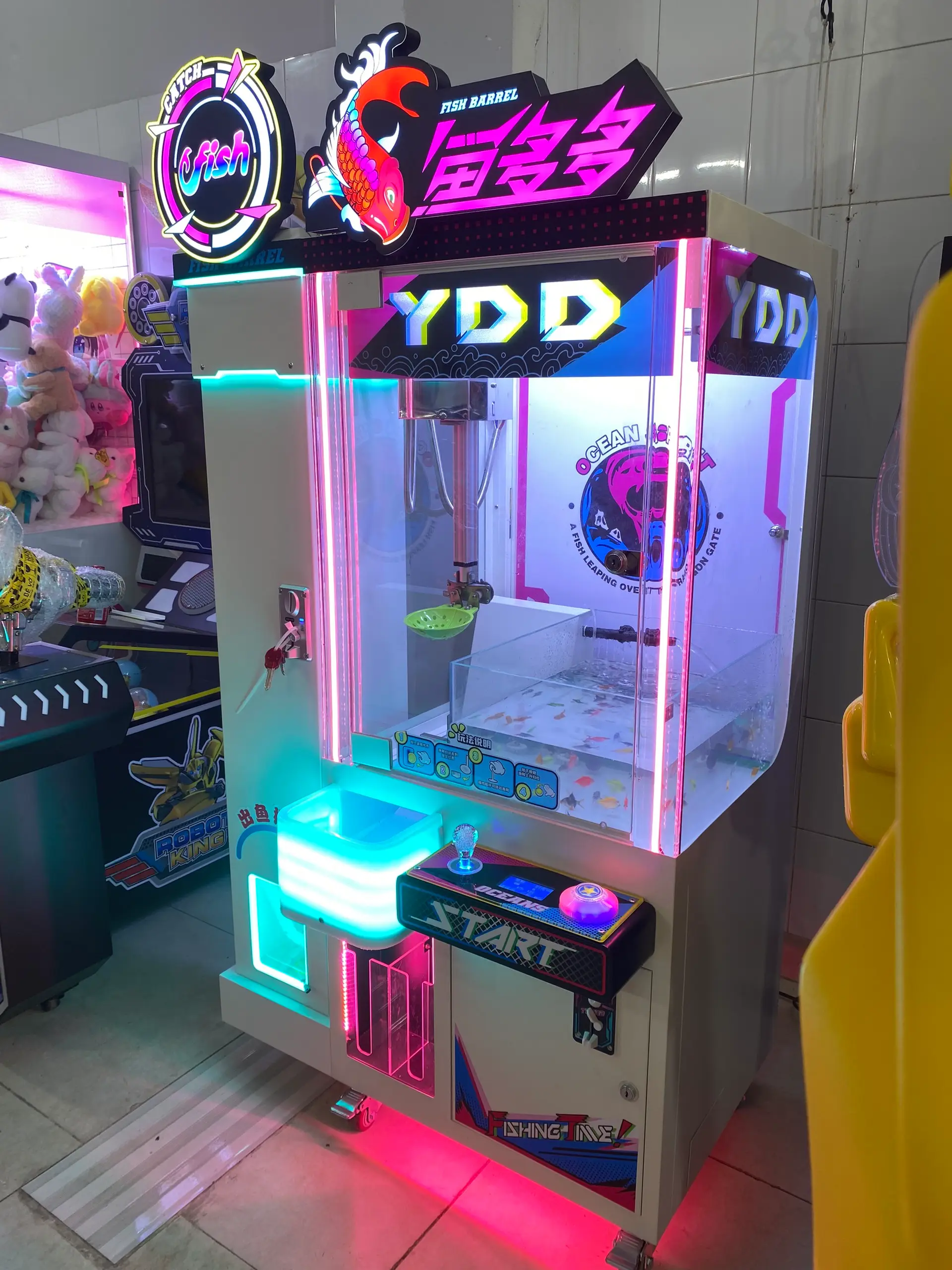 Máy gắp cá - Máy gắp thú (Máy vuốt) 05