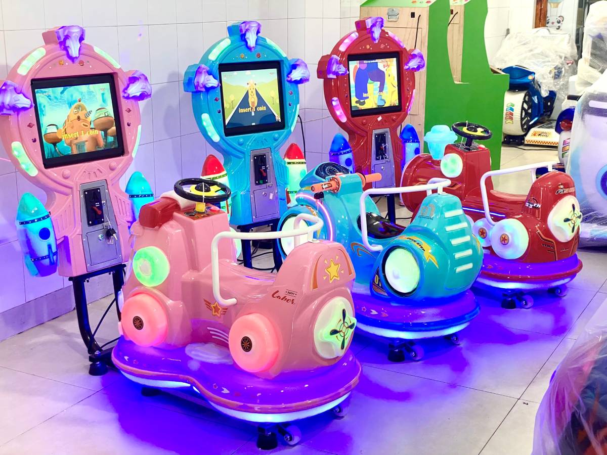 Máy game nhún – Đua xe máy