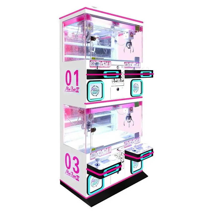 Máy gắp thú mini 4 người chơi - Mini Baby – Bí mật thành công tại khu vui chơi trẻ em