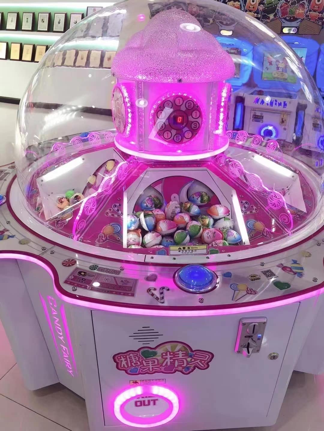 Máy xoay kẹo 5 cửa – Candy Fairy