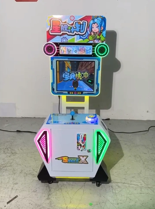 Máy game vượt chướng ngại vật Space X: Trải nghiệm đỉnh cao cho bé!