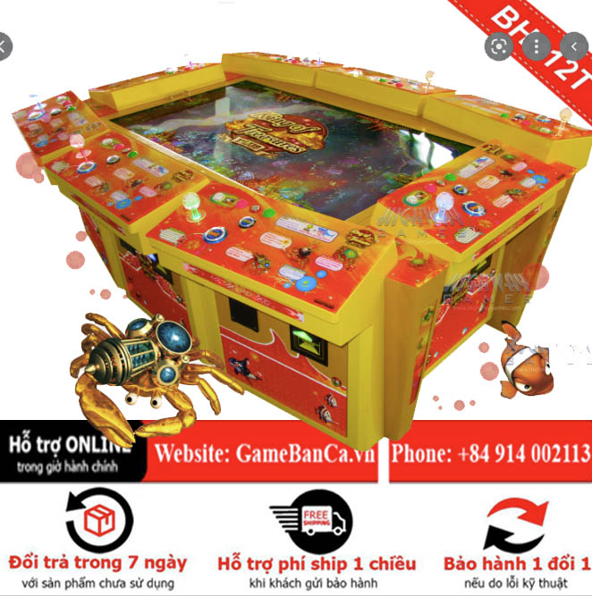 thiết kế khu vui chơi trẻ em,, máy bắn cá